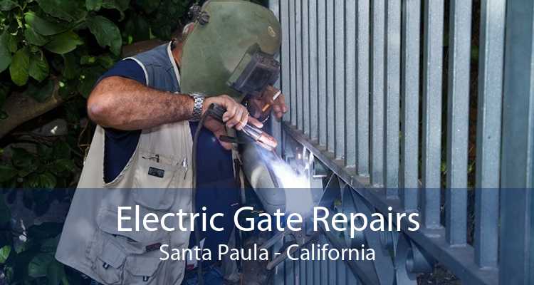 Electric Gate Repairs Santa Paula - California