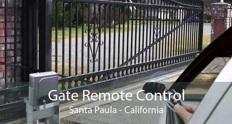 Gate Remote Control Santa Paula - California