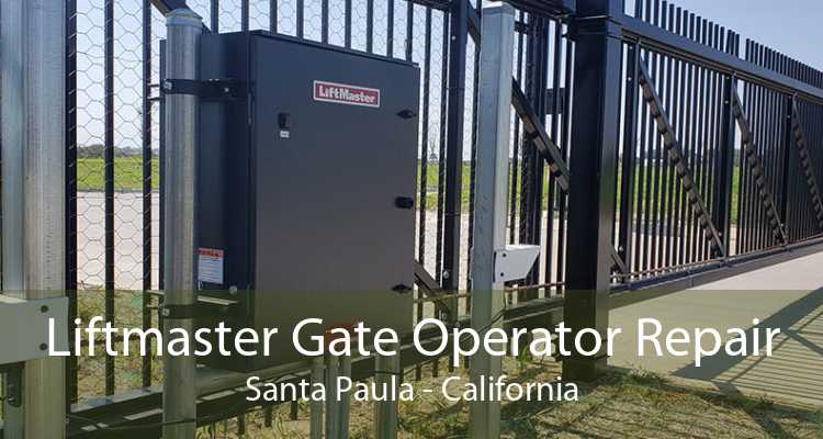 Liftmaster Gate Operator Repair Santa Paula - California